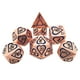 thumbnail image 4 of Juego de dados de metal de 7 piezas Perfecl de aleación de zinc para accesorios de casino RPG Party, 4 of 8