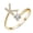 K, variant on Jewelry Personalized Gold Bold Initial Letter Open Ring Adjustable Women Statement Rings Party|Women Signet Ring|18K Gold Plated Open Alphabet Rings|Letter A to Z