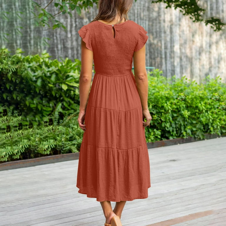 loft perfect ribbed tank midi dress Ribbed Tank Midi Dress - Light Grey