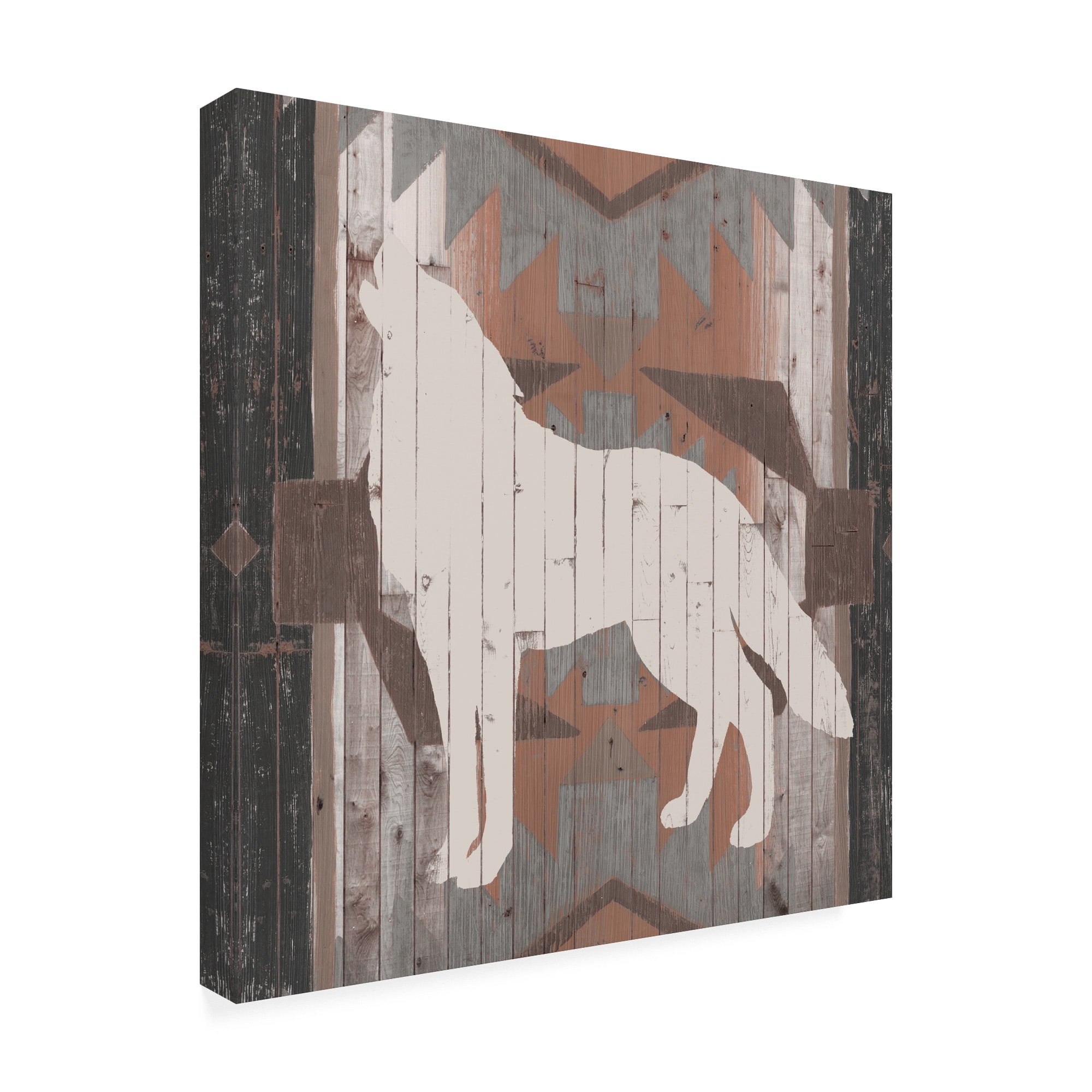 Trademark Fine Art 'Southwest Lodge Silhouette II' Canvas Art by Vision Studio