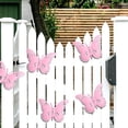 thumbnail image 4 of AURIGATE Butterfly Wall Decor, 3D Iron Hanging Butterfly Art Sculpture for Home Living Room Patio Garden Decor, 4 of 6