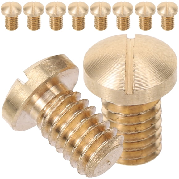 BRIGHTFUFU 10 Uds tornillos de saxofón Alto Tenor Soprano tornillos para saxofón piezas de saxofón tornillos de repuesto