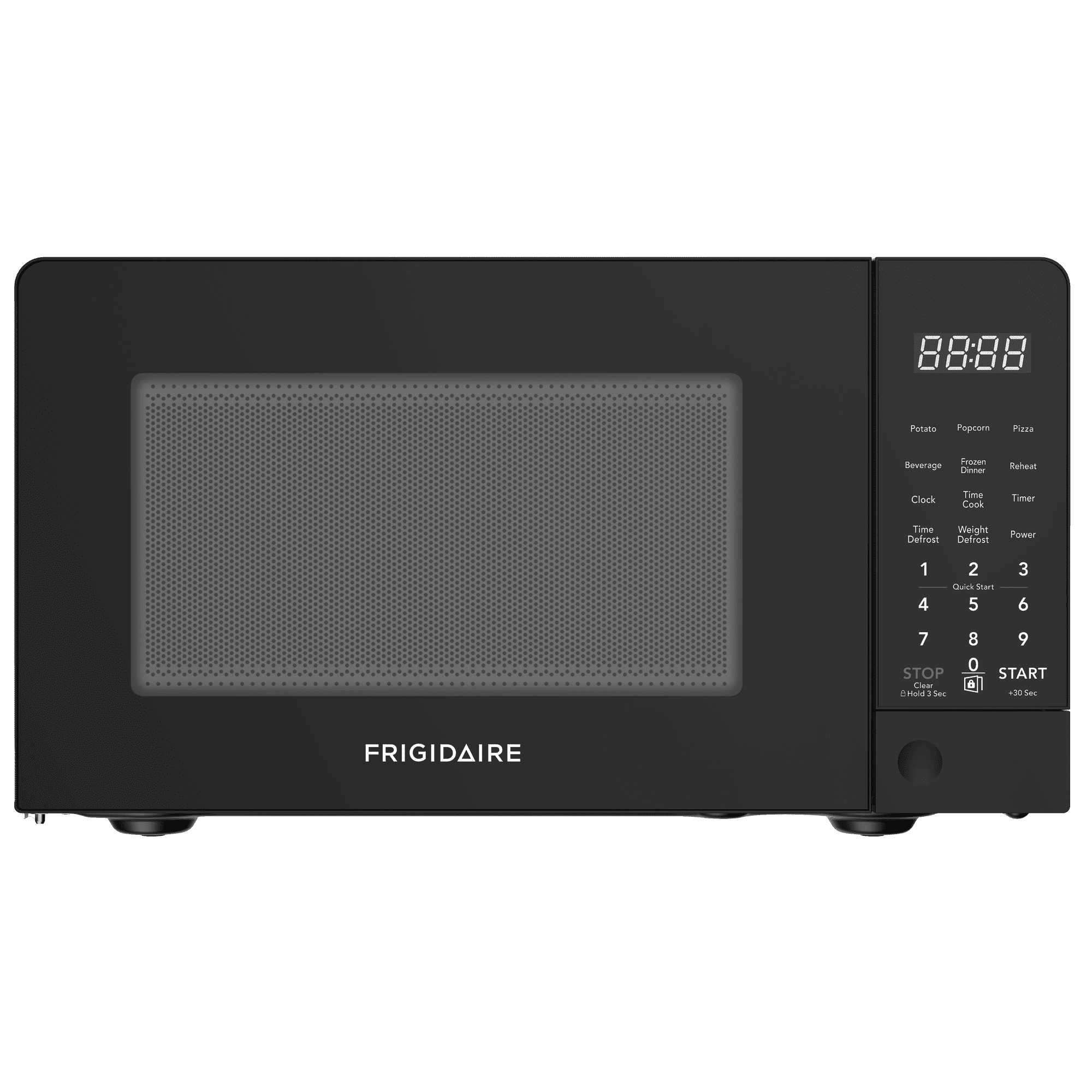 Frigidaire 0.7 Cu. Ft. Countertop Microwave Oven, 700 Watt Microwave with 10 Power Levels, Black EMW733
