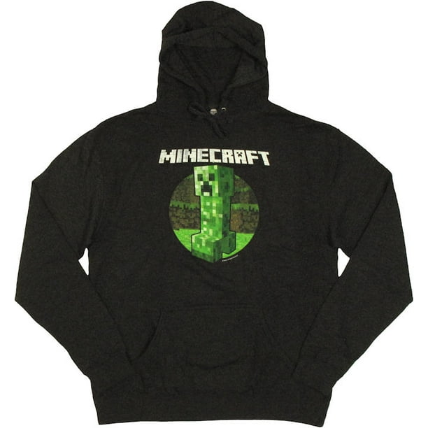 Minecraft - Minecraft Retro Creeper Hoodie - Walmart.com - Walmart.com