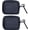 Blue, variant on 2- Mini Pouch with Carabiner Clip, Unisex Small Organizer Case for Electronics, Makeup, and Accessories (Black)