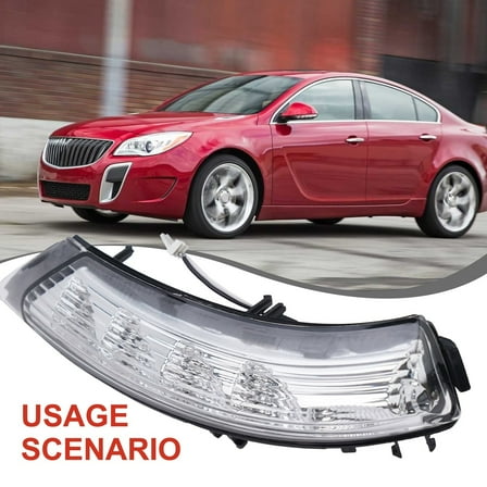 Right Fit For Buick for Regal 2011-16 Door Wing Mirror Turn Signal Side Maker Light