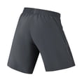 thumbnail image 3 of Men's Breathable Quick-Dry Beach Shorts Slightly Elastic Drawstring Loose Fit Sports Swim Trunks with Two Side Pockets, 3 of 7