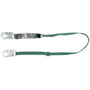 MSA 454-10191755 6 ft. V-Series Standard Single-Leg Adjustable Energy Absorbing Lanyard