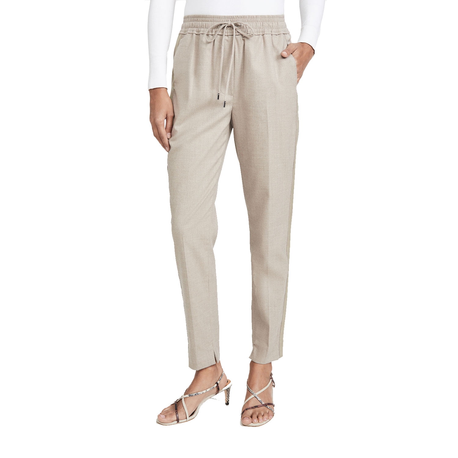 striped track pants womens