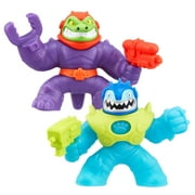 Heroes of Goo Jit Zu Galaxy Blast Versus Pack - Thrash vs Quickdraw Rock Jaw with all NEW Water Blasters, Toys for Kids, Boys, Ages 4 