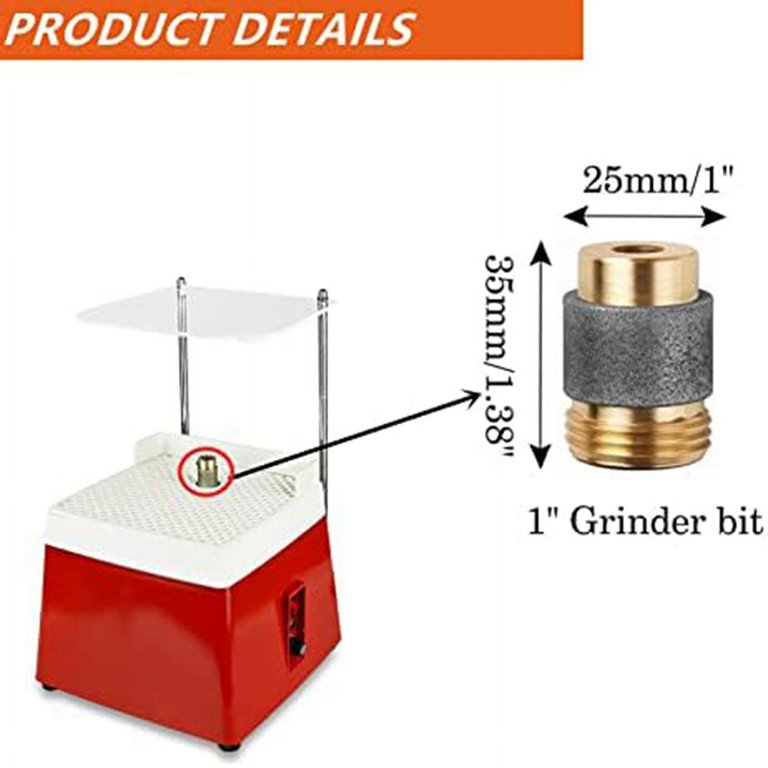 Diamond Grinder Bits For Glass & Tile - 2 Sizes (1” & 5/8”), Perfect For DIY Glass Shaping