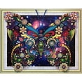 thumbnail image 3 of 5D bricolaje especial en forma de diamante pintura mariposa punto de cruz bordado Likrtyny decoración de arte, 3 of 6
