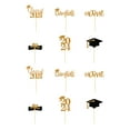 thumbnail image 5 of Kripyery 12 Pcs Graduation Cake Toppers 2024 Graduation Theme Party Cupcake Desserts Fruit Pies Cookies Decorations Novelty Student Gathering Supplies, 5 of 8