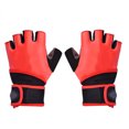thumbnail image 2 of Guantes de medio dedo BuyWeek BOODUN Unisex Para fitness color Rojo S M L XL, 2 of 14