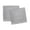 Gray, variant on True Hue 6-Piece Bleach Safe Washcloth Set, White