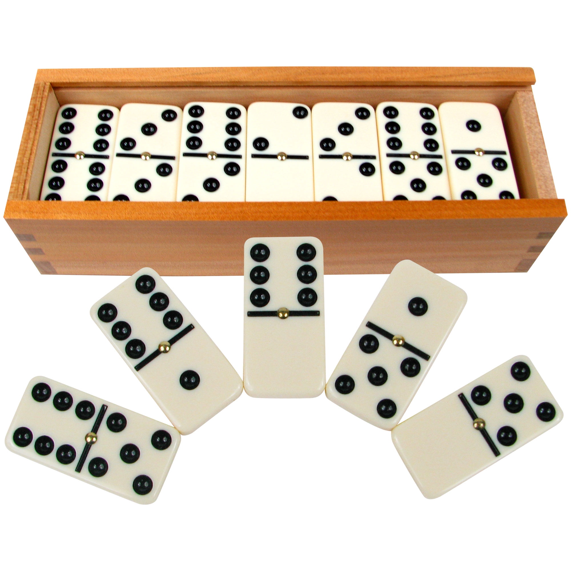 4 Supports En Bois Pour Dominos - Pour Jeu De Dominos, Mexican Train, Mahjong (dominos Non Inclus)