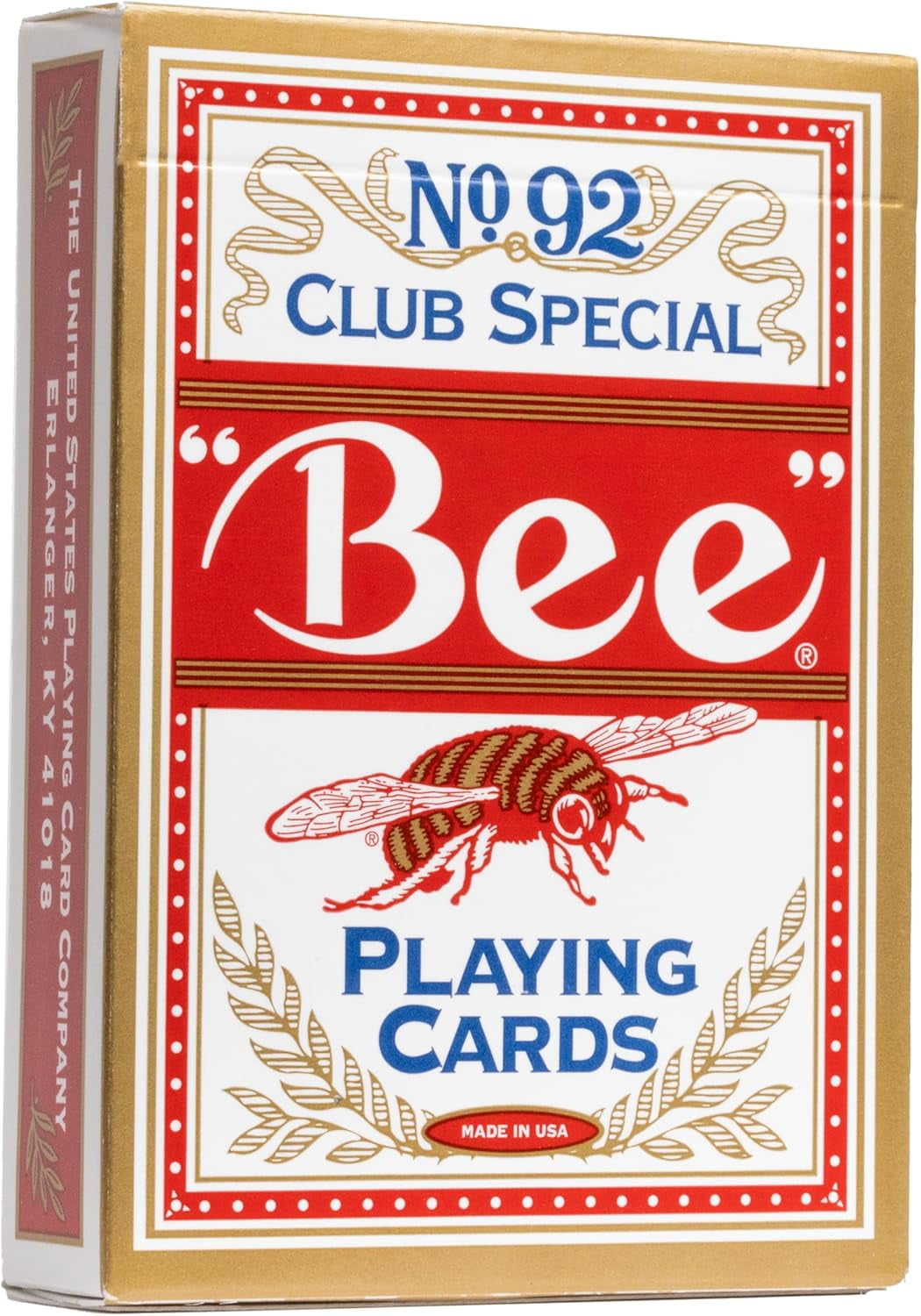 Bee Gold Standard Premium Poker Playing Cards, 12 Pack