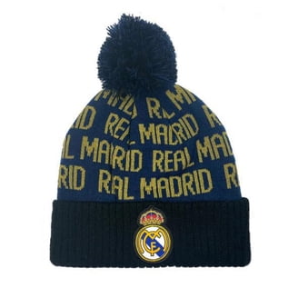 Icon Sports Real Madrid CF Soccer Pom Beanie - Officially Licensed, Unisex Adult Winter Hat