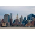 thumbnail image 3 of Berzel, Erin 24x17 Black Modern Framed Museum Art Print Titled - Manhattan Cityscape II, 3 of 5