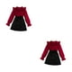 thumbnail image 2 of Guardurnaity Conjuntos de ropa informal Primavera Otoño Ropa para niños Disfraces Cuello Manga larga Parche de malla Tops corta Type2 NO2, 2 of 6