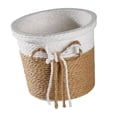 thumbnail image 4 of Cesta de flores tejida, cesta para maceta, cesta de papel, contenedor rústico para plantas para porche 105 x 9 cm, 4 of 8