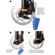 thumbnail image 3 of Herramienta de alineación de Rotor de espacio de bicicleta de ajuste de espacio de pastilla de freno de disco de bicicleta MTB, 3 of 7
