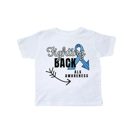 

Inktastic ALS Awareness Fighting Back Gift Toddler Boy or Toddler Girl T-Shirt
