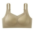 thumbnail image 5 of RMGVDSD Bralettes for Women Bra Minimizer Bras For Women No Underwire Full Coverage Bras Seamless Soft Support Plus Size Lifting Bra Push Up Comfort Bras, 5 of 6