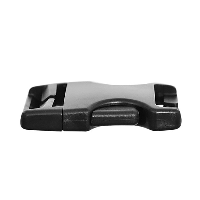 Wosthever Hebilla de plástico negro sin costura para exteriores, hebillas rectangulares, Clips, accesorio para mochila, de supervivencia Escalada