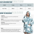 thumbnail image 4 of Blanket Hoodie for Women Men Oodie Adult Cozy Warm Wearable Blanket Comfy Sherpa Oversized Hoodie Blanket Sweater with Pocket, 4 of 7