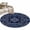 Navy Blue/Brown, variant on Navy Blue Brown Southwest Round Area Rug 8Ft Washable Large Circle Rugs for Living Room Dorm, Boho Ethnic Western Geometric Non-Slip Carpet Floor Mats Indoor Outdoor Carpet Runner Home Decor