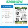 thumbnail image 2 of Bluetooth 4.2 NGFF M.2 WiFi Wireless Card Module for Intel AC 8260, 2 of 5