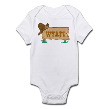 

CafePress - Wyatt Western Infant Bodysuit - Baby Light Bodysuit