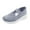 Grey, variant on YDFCWXW 4.5-12 Girls Summer Hollow Running Shoes Elastic Band Mesh Breathable Sneakers Soft Lightweight Casual Beach Shoes (Black, 11)