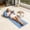 Light Blue, variant on JZCHUNTOY Inflatable Outdoor Beach Mat 1 Pack, Flocked Waterproof Picnic Blanket with Pillow, Moisture Proof Thick Camping Mattress, Comfortable Outdoor Mat for Patio Beach Park Camping Hiking