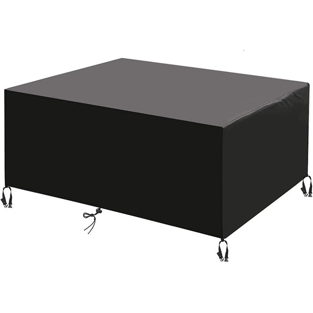 Cubierta de muebles-cubierta de muebles para patio al aire libre-patio cuadrado mesa de comedor y sillas juego de cubiertas de juego de muebles al aire libre impermeable brand modelStyleType