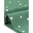 thumbnail image 5 of Agnes Orinda Women's Plus Size Valentines Day Polka Dots V Neck Short Sleeve Peplum Wrap Top 4X Green, 5 of 6