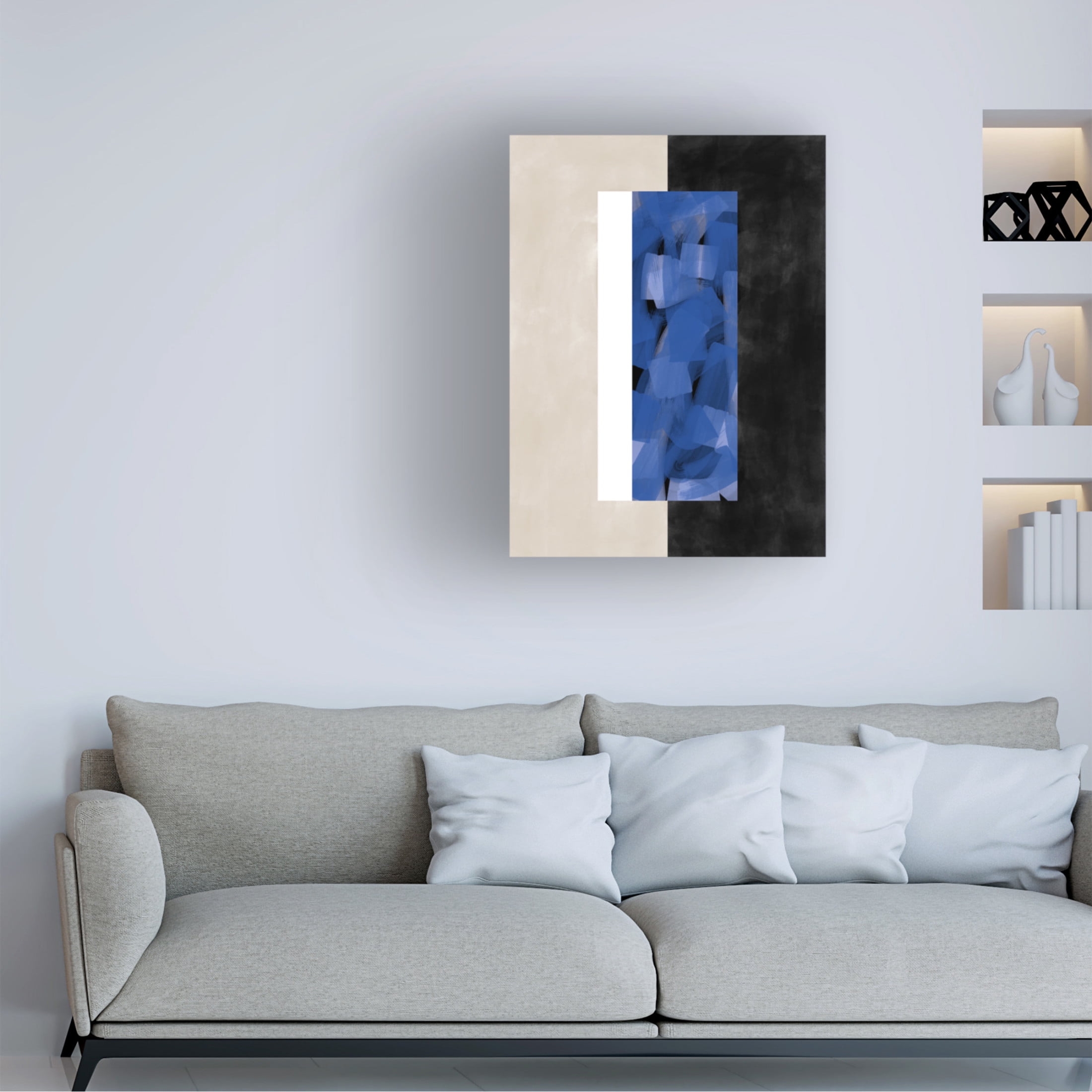 Trademark Fine Art Elena Ristova Indigo33 Canvas Wall Art