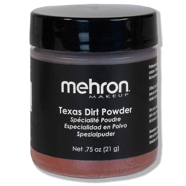 Polvo de maquillaje Mehron Texas Dirt 21 g, tono medio