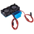 thumbnail image 3 of Disipador de Calor del Motor JadeshayMX RC Ventilador de enfriamiento Doble 540/550 azul, 3 of 5