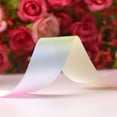 thumbnail image 3 of 50yd Craft Ribbon Gradient Color Assorted Ribbon Rainbow Wrapping Ribbon, 3 of 6