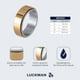 thumbnail image 4 of Anillos Hombre Giratorios, Anillo Anti Ansiedad de Acero Inoxidable Baño de Oro 18k, Xtellar Color dorado, 4 of 4