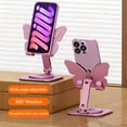 thumbnail image 4 of Cute Butterfly Phone & Tablet Stand - Foldable Adjustable Desktop Holder for iPhone, iPad & All Mobile Devices, 4 of 7