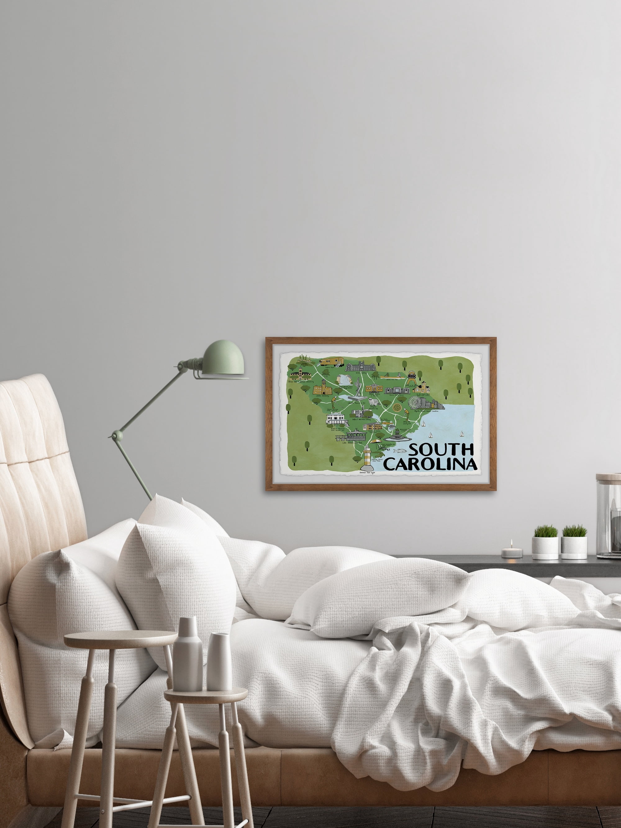 Marmont Hill South Carolina Framed Wall Art