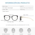 thumbnail image 4 of Cyxus Lentes para Computadora Hombres y Mujeres Anti Luz Azul Lente Antireflejant Bloqueo UV Antifatiga Anteojos Cyxus Style, 4 of 5