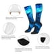 thumbnail image 3 of Fotbe Wolf Calcetas Divertidas Estampadas para Hombre y Mujer, Calcetas de Algodón hasta la Rodilla para Caminar, Correr, Enfermería y Embarazo, 3 of 6
