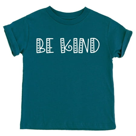 

Be Kind Heart Letters Shirt for Baby & Toddler Youth Girls Oceanside Shirt 2T