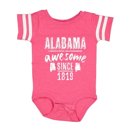 

Inktastic Alabama Awesome Since 1819 Gift Baby Boy or Baby Girl Bodysuit