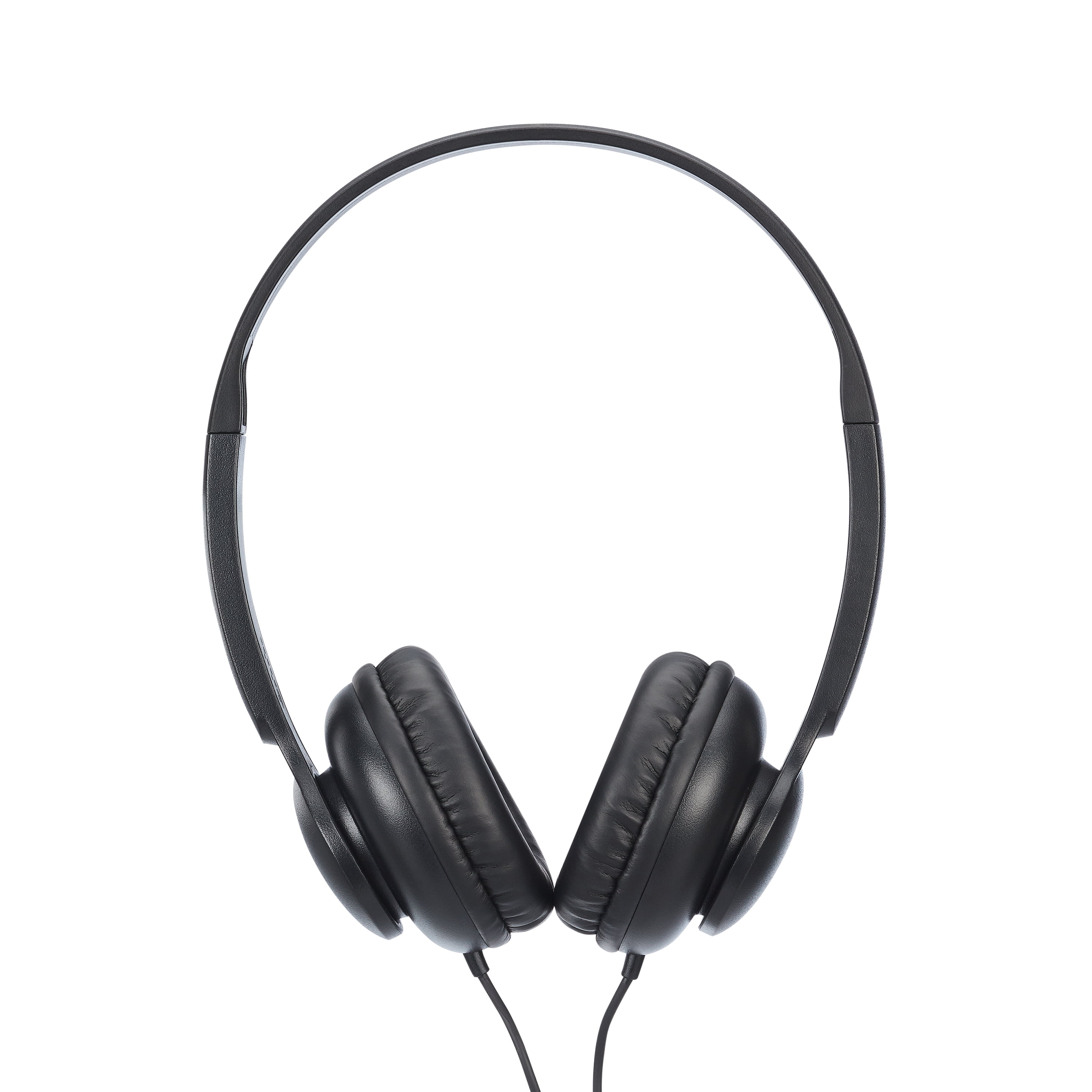 ONN ON EAR 3.5 mm Headphones Black Lightweight with Adjustable Headband New 