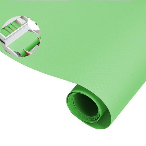 WNFJR Refrigerator Liners Waterproof Non-Slip Shelf Mats for Kitchen Cabinets Drawers Pantry Storage - Easy Clean Plastic Mat